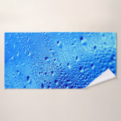 Achterruit van nat glas badhanddoek (Badhanddoek)