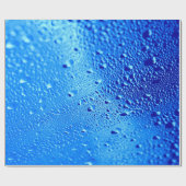 Achterruit van nat glas cadeaupapier (Vlak)