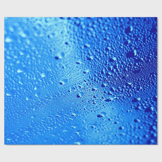 Achterruit van nat glas cadeaupapier (Vlak)