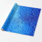 Achterruit van nat glas cadeaupapier (Uitgerold)