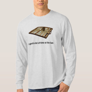 Achterspelige grap t-shirt