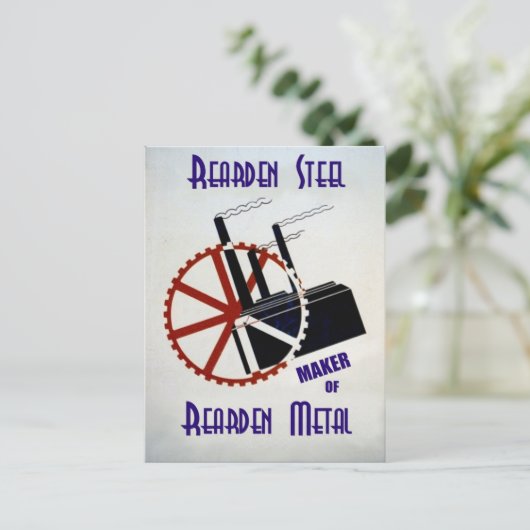 Achterstaal Briefkaart (Staand voorkant)