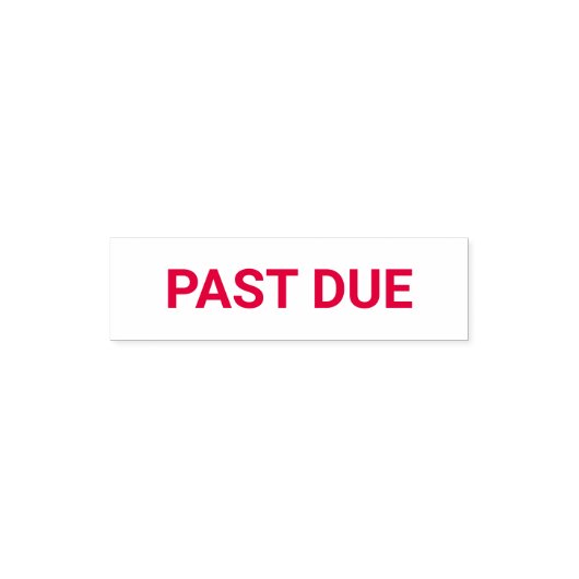 achterstallige Sjabloon Zelfinktende Stempel (Design)