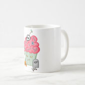 Achterstand: schimmelgrilvlees voor G Koffiemok (Voorkant rechts)