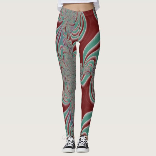 Achterste breuken leggings (Voorkant)