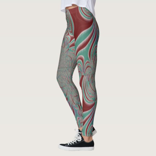 Achterste breuken leggings (Links)