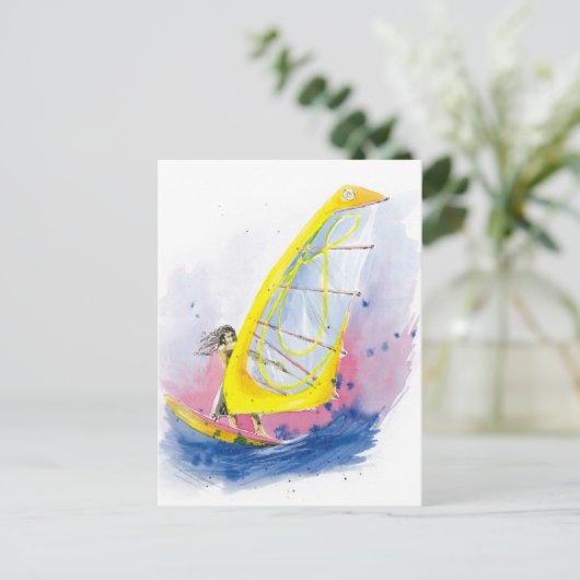 achterste briefkaart (Staand voorkant)