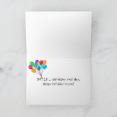 Achterste camera met filmverjaardag kaart (Binnen)