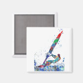 achterste magneet (Voorkant / Achterkant)