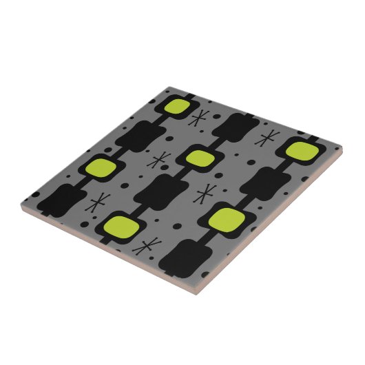 Achterste middelste moskolommen Kader Chartreuse Tegeltje (Zijkant)