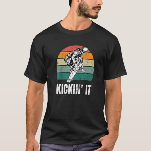 achterste skateboard Skateboarden T-shirt (Voorkant)