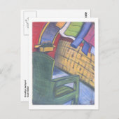 achterste stoel 4-28:2 briefkaart (Voorkant / Achterkant)