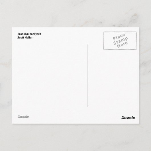 achterste stoel 4-28:2 briefkaart (Achterkant)