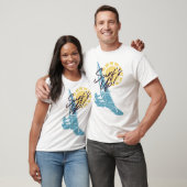 achterste t-shirt (Unisex)