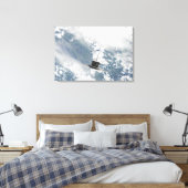 Achterste uitzicht van de drie hoofdmotoren canvas afdruk (Insitu (Slaapkamer))