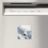 Achterste uitzicht van de drie hoofdmotoren magneet (Insitu (Vaatwasser))