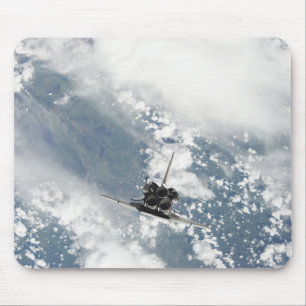 Achterste uitzicht van de drie hoofdmotoren muismat