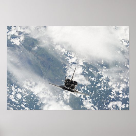 Achterste uitzicht van de drie hoofdmotoren poster (Voorkant)