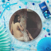 Achterste Uitzicht van een Bather (Francesco Hayez Papieren Bordje (Feest)