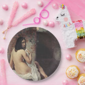 Achterste Uitzicht van een Bather (Francesco Hayez Papieren Bordje (Feest)