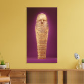 Achterste uitzicht van een van de kanopische doods canvas afdruk (Insitu (Woonkamer))