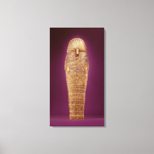 Achterste uitzicht van een van de kanopische doods canvas afdruk