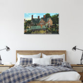 Achterste Uitzicht van het Huis van Zeven Gables Canvas Afdruk (Insitu (Slaapkamer))