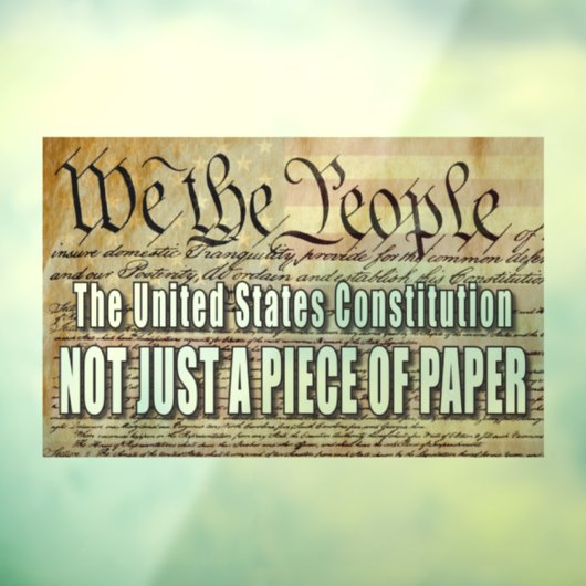 Achterste venster Decale Raamsticker (Vel 3)