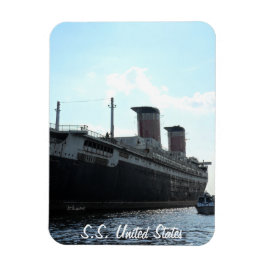 Achtersteven van S.S. United States Magneet