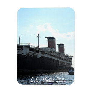 Achtersteven van S.S. United States Magneet