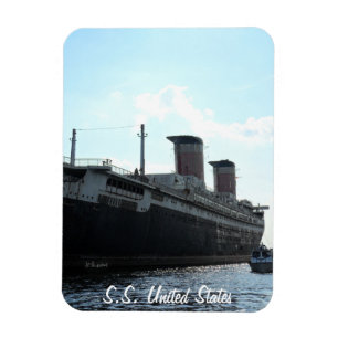 Achtersteven van S.S. United States Magneet