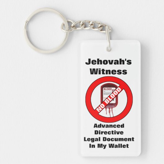 Achtertekst aanpassen - Geavanceerde richtlijn Sleutelhanger (Voorkant)