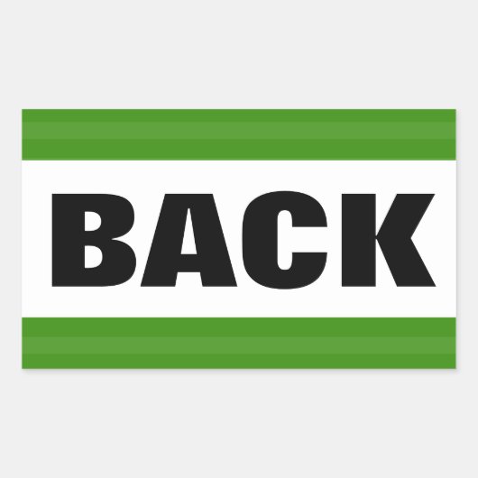 ACHTERTEKST RECHTHOEKIGE STICKER (Voorkant)