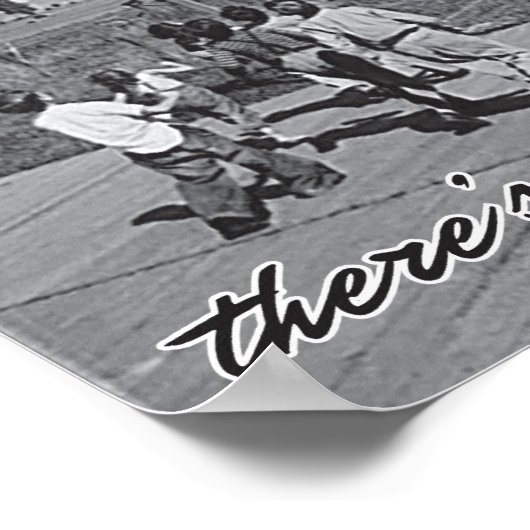  achtertuin Basketball Poster (Hoek)