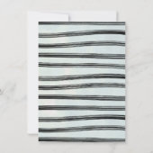 Achtertuin BBQ Baby-Q Baby shower Kaart (Achterkant)