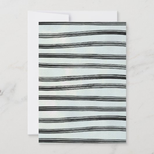 Achtertuin BBQ Baby-Q Baby shower Kaart (Achterkant)