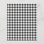 Achtertuin BBQ Baby shower Budget Uitnodiging (Achterkant)