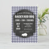 Achtertuin BBQ bij de marine Kaart (Staand voorkant)