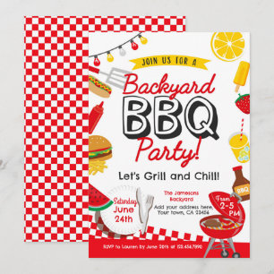 Achtertuin BBQ  Kaart