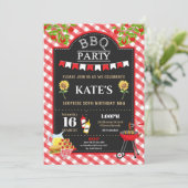 Achtertuin BBQ Verrassing Verjaardagsfeest Zonnebl Kaart (Staand voorkant)