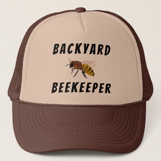 Achtertuin Beekeeper Brown Truckers Pet (Voorkant)