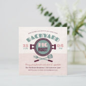 Achtertuin Biggen BBQ Kaart (Staand voorkant)