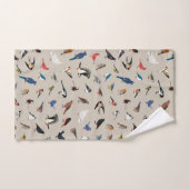 Achtertuin Birdies Twee Bad Handdoek (Handdoek)