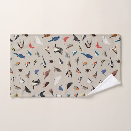 Achtertuin Birdies Twee Bad Handdoek (Handdoek)