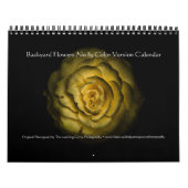 Achtertuin Bloemen No 85 Kleur Versie Kalender (Hoes)