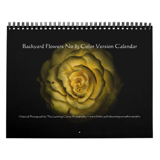 Achtertuin Bloemen No 85 Kleur Versie Kalender (Hoes)