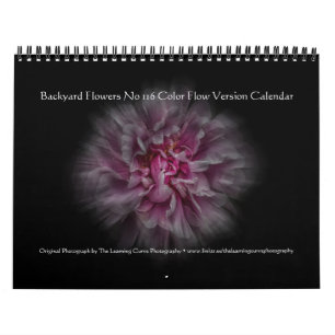 Achtertuin Bloemen Nr 116 Kleur Flow Versie Kalender