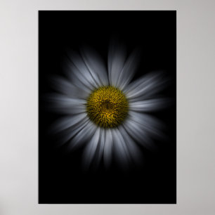Achtertuin Bloemen Nr 13 Kleur Flow Versie Poster
