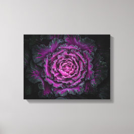 Achtertuin Bloemen Nr 99 Kleurenversie Canvas Afdruk