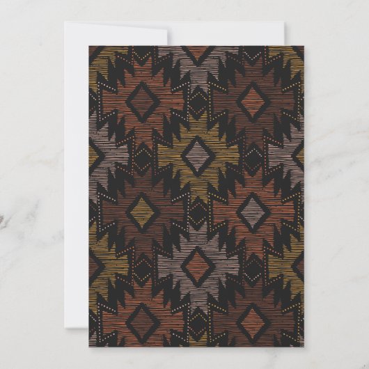 Achtertuin Bonfire Camping S'mores BBQ Verjaardag Kaart (Achterkant)